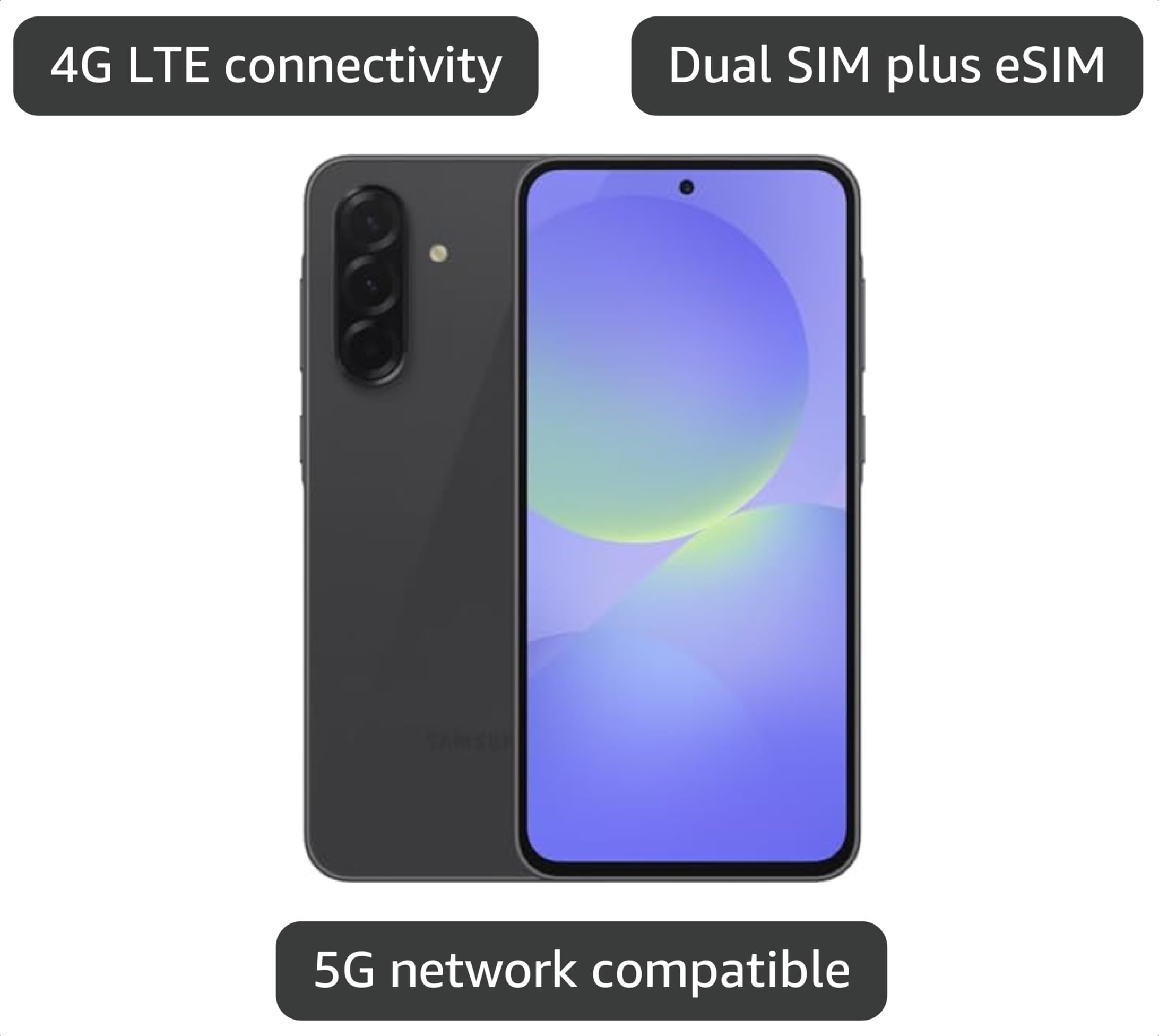 Amazon.com: Samsung Galaxy A36 5G 2025 | 128GB, Dual SIM | 6.7